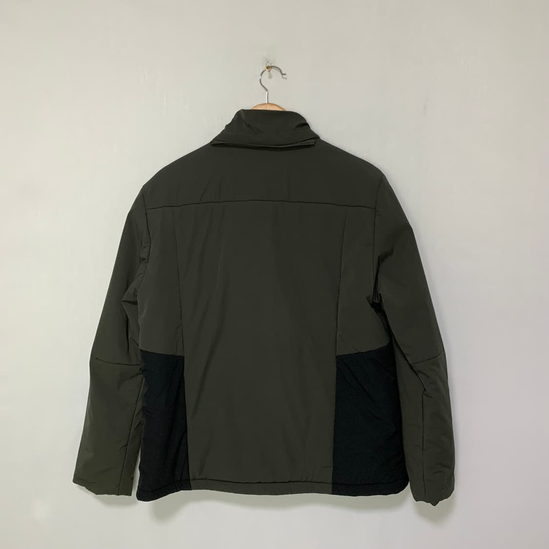 코스비 cosby 빈티지 배색 패딩 점퍼 카키 XL 남녀공용 상품이미지4