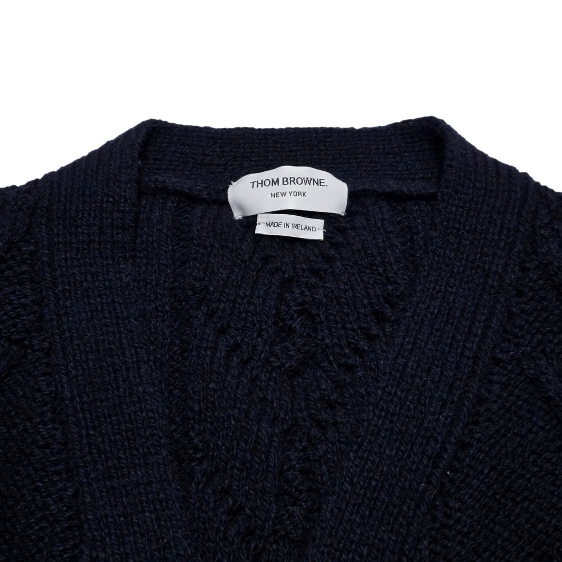 톰브라운 4바 모헤어 아란 케이블 가디건 상품이미지6