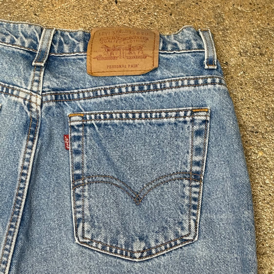 90s Made in USA  빈티지 리바이스 573 퍼스널페어 청바지 상품이미지7