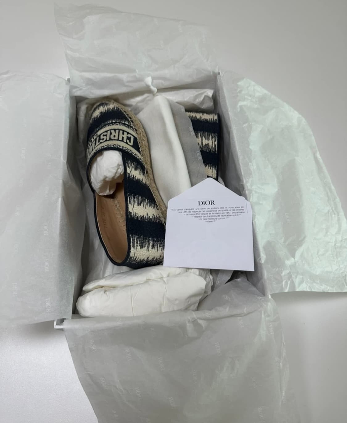 디올 에스파듀 슬립온 36 상품이미지4