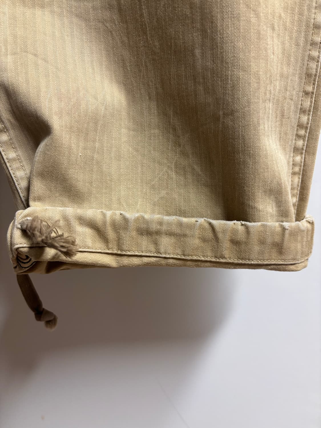 [30X30] RRL 헤링본 트윌 카고 팬츠 카키 상품이미지6