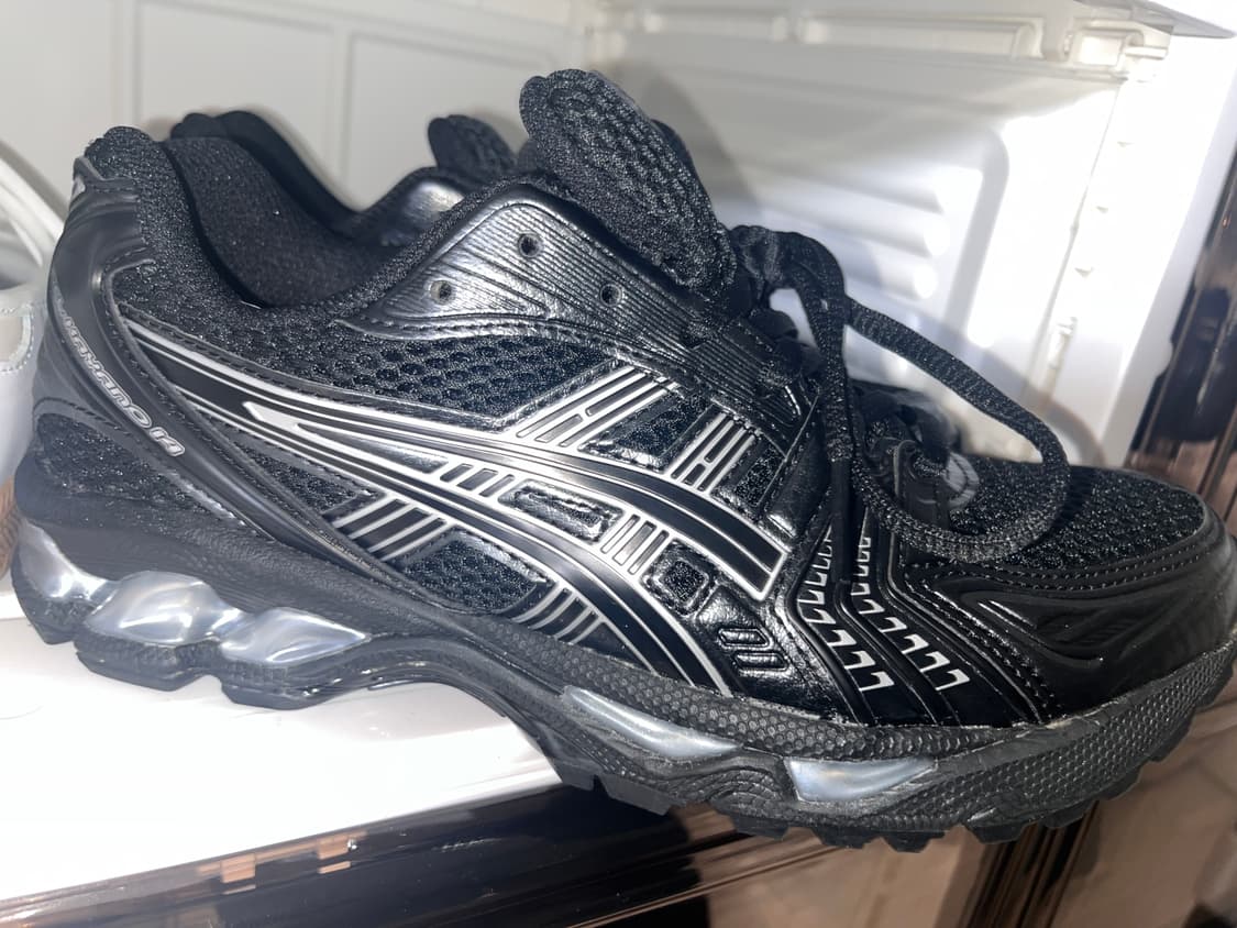 아식스 젤 카야노 14 블랙 퓨어 실버 235 상품이미지5