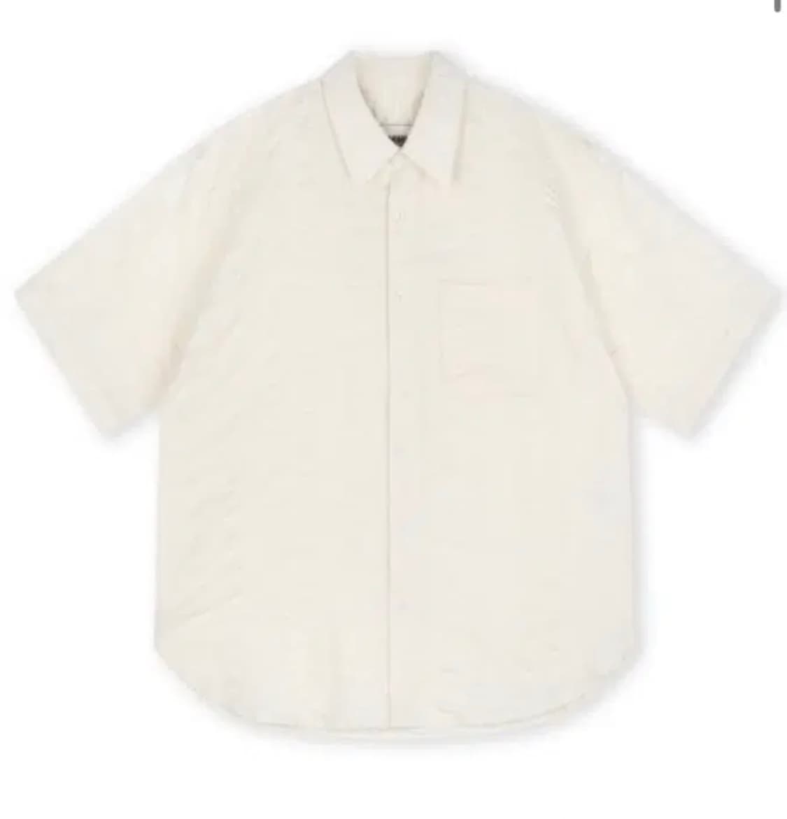 비슬로우 시어서커 하프셔츠 S(실측100~103) 상품이미지1