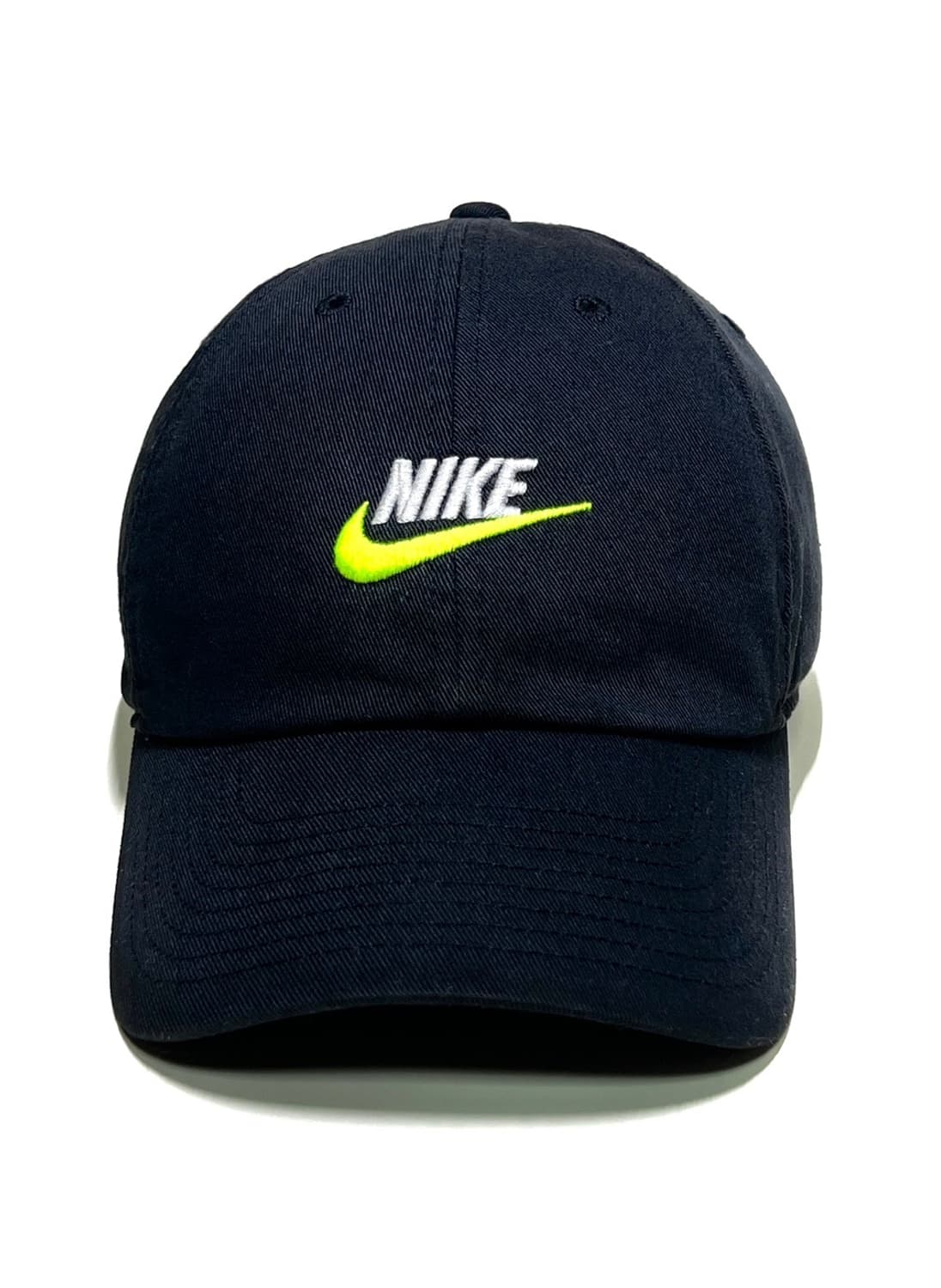 NIKE 나이키 헤리티지86 퓨추라 초레어 형광노랑 스우시 볼캡 모자 상품이미지3