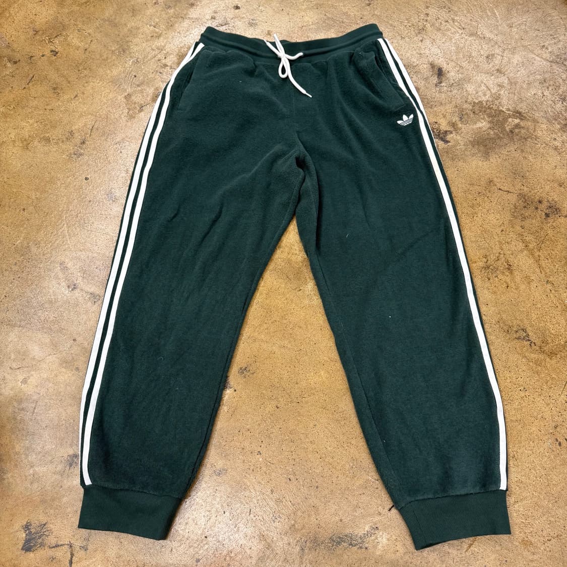 아디다스 부클 딥 그린 져지 트레이닝 팬츠 셋업  상품이미지8