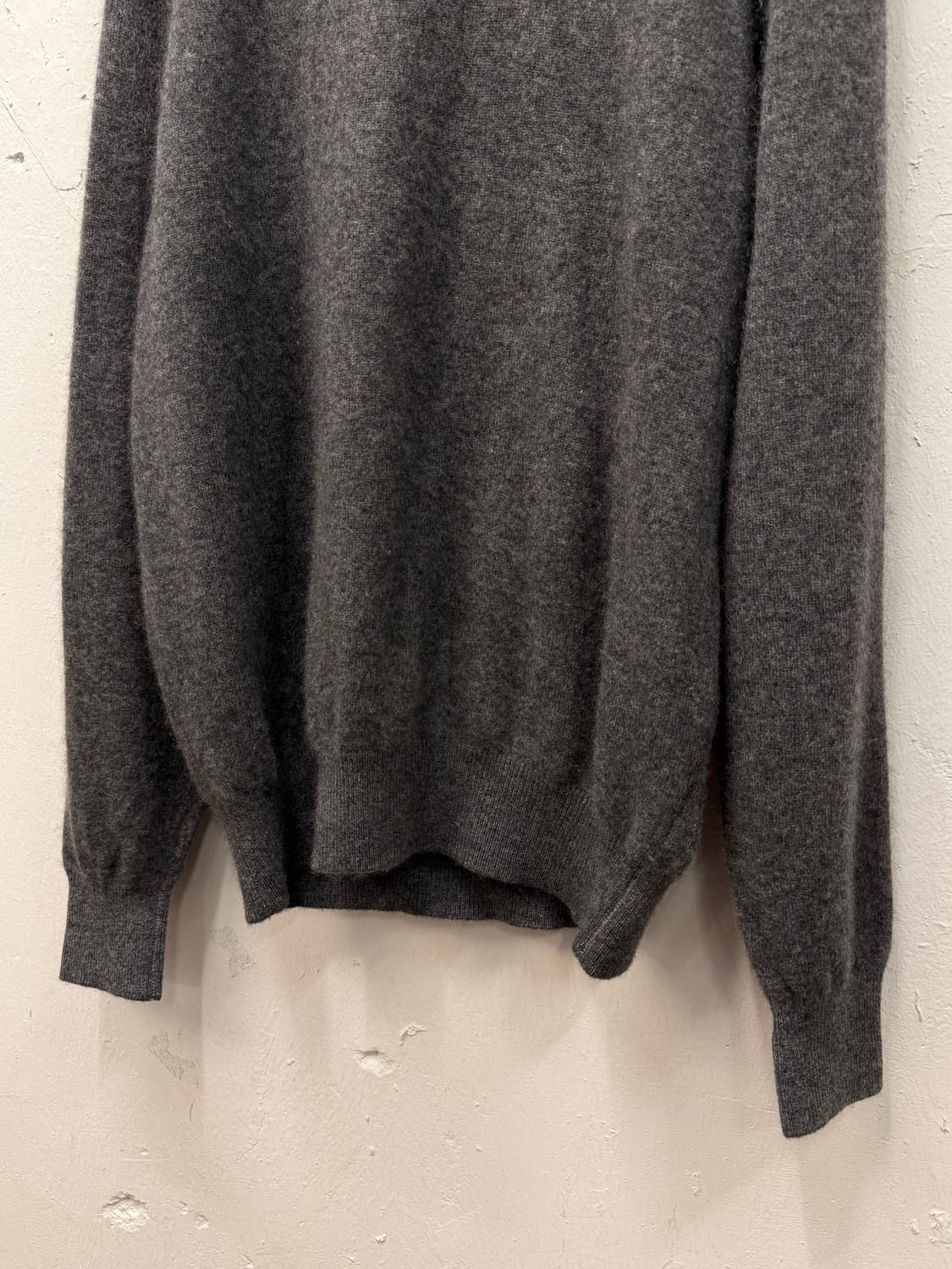 L) Japan Cashmere 100% Mock Neck Knit Sw 상품이미지3