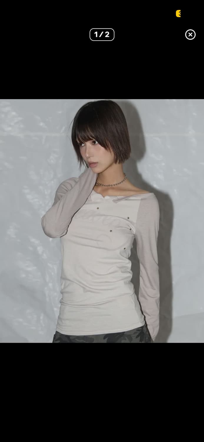 팬시클럽 nasty fancy club 롱슬리브 상품이미지1