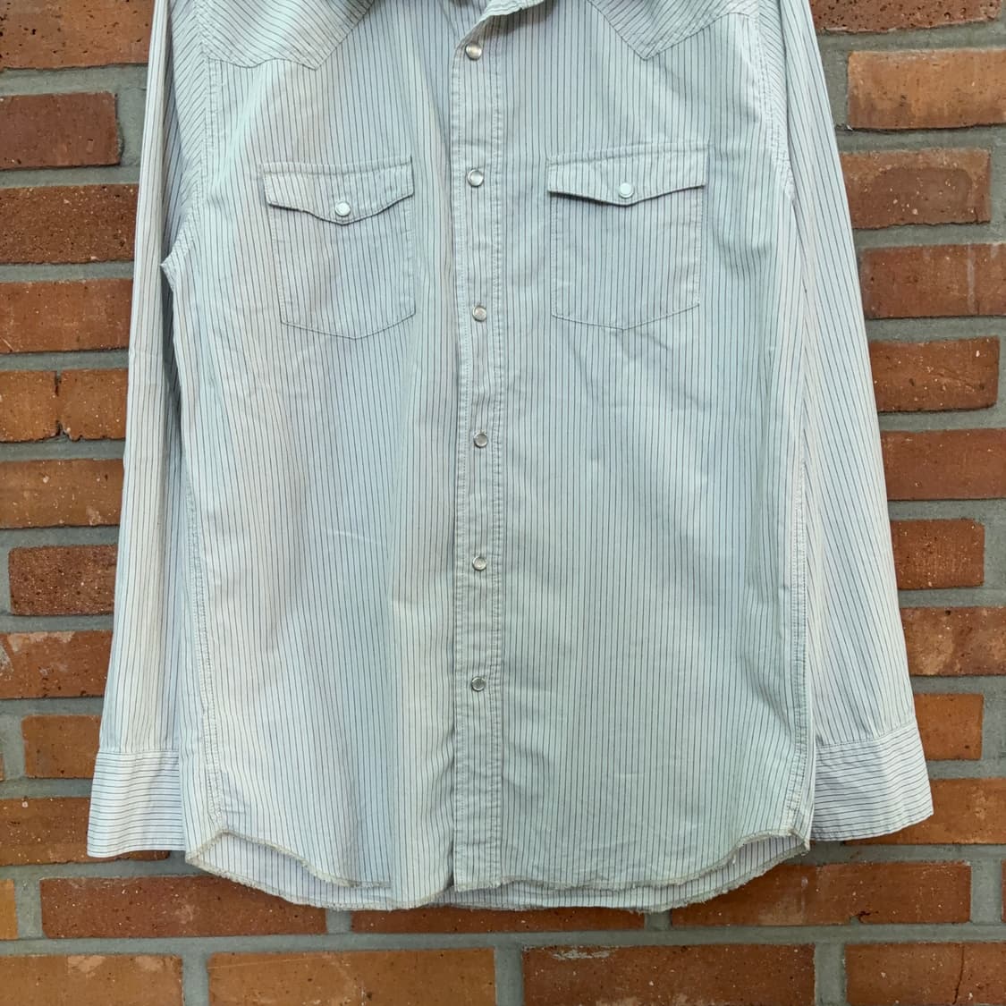 노 바운더리즈 웨스턴 스트라이프 셔츠 상품이미지5