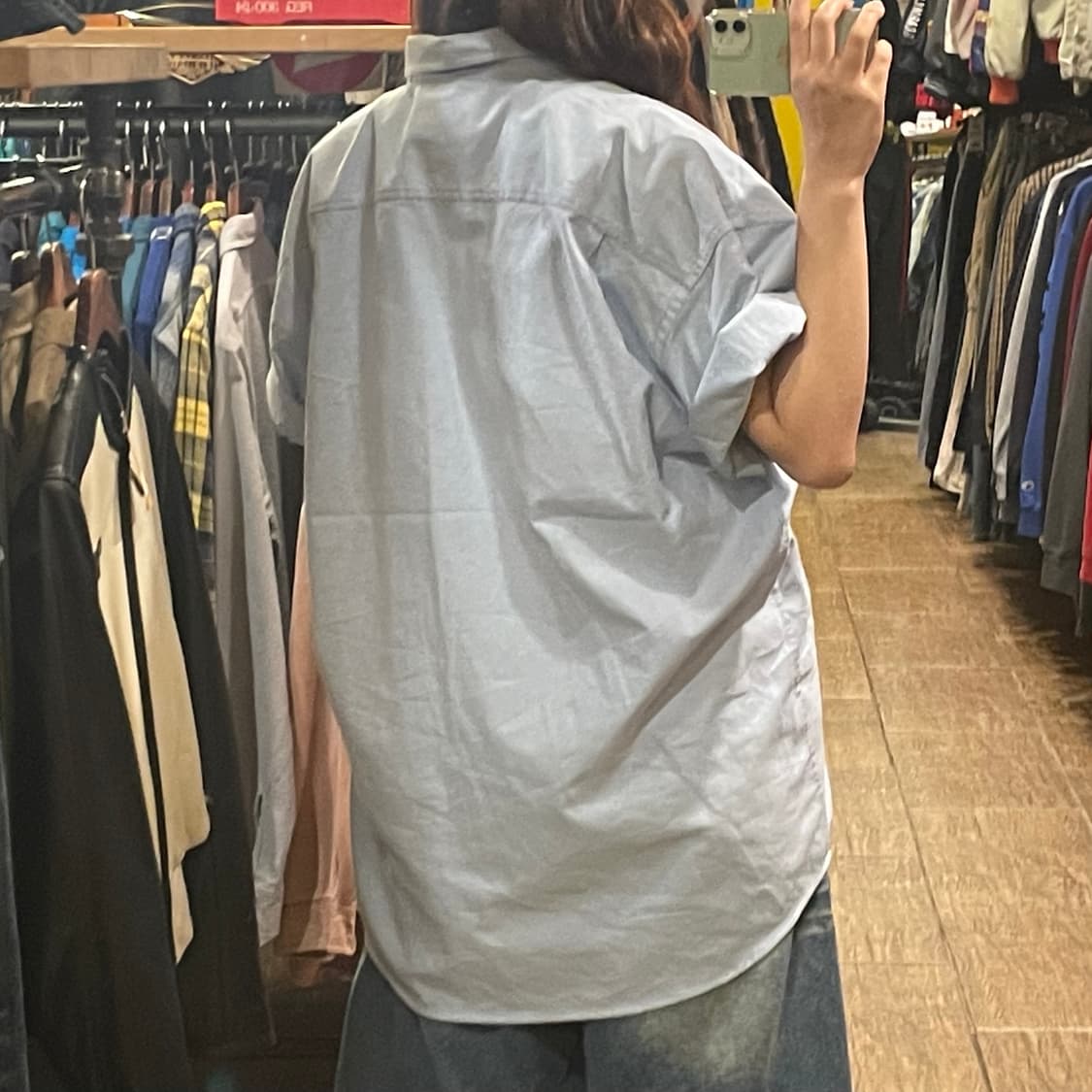 [HI] 칼하트 반팔셔츠 스카이블루 상품이미지5