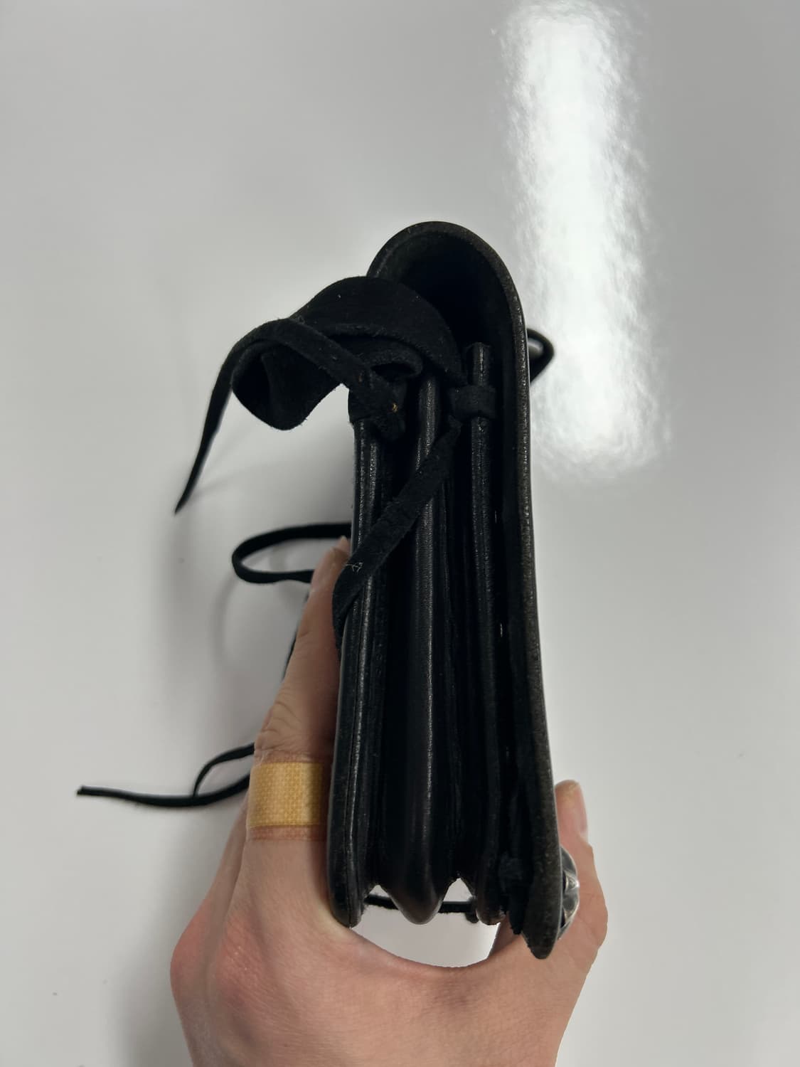 GOROS 올드고로스 3콘초 새들레더 시가렛케이스 상품이미지4