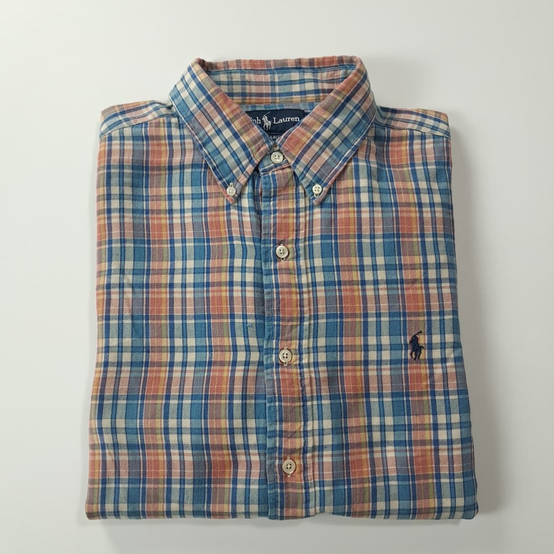 CK370 L 폴로 90s 블레어 마드라스체크 셔츠 남방 상품이미지7