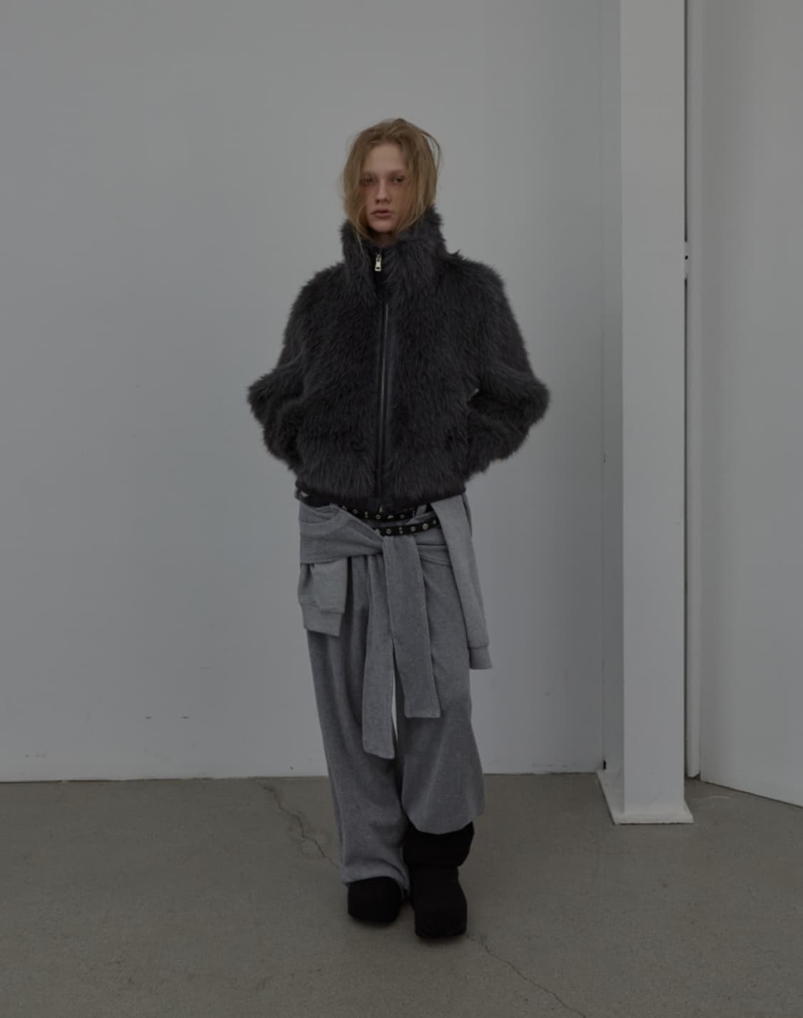 [당일배송] LCDC 퍼자켓, 엘씨디씨 뉴 집업 퍼자켓 그레이 상품이미지3