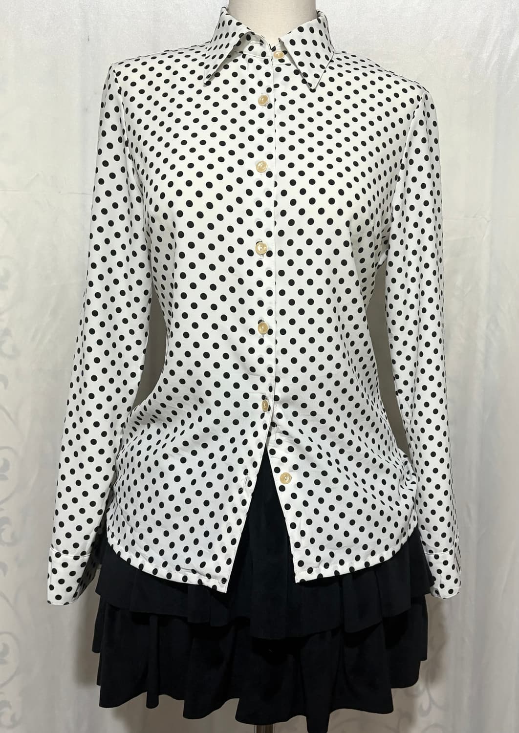 도트 블라우스  상품이미지1