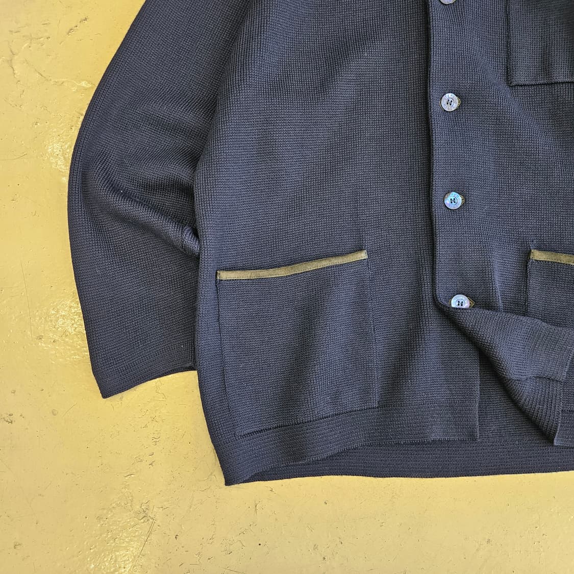 STEFANO RICCI 스테파노 리치 울 핸드 니트 자켓 XL 상품이미지4
