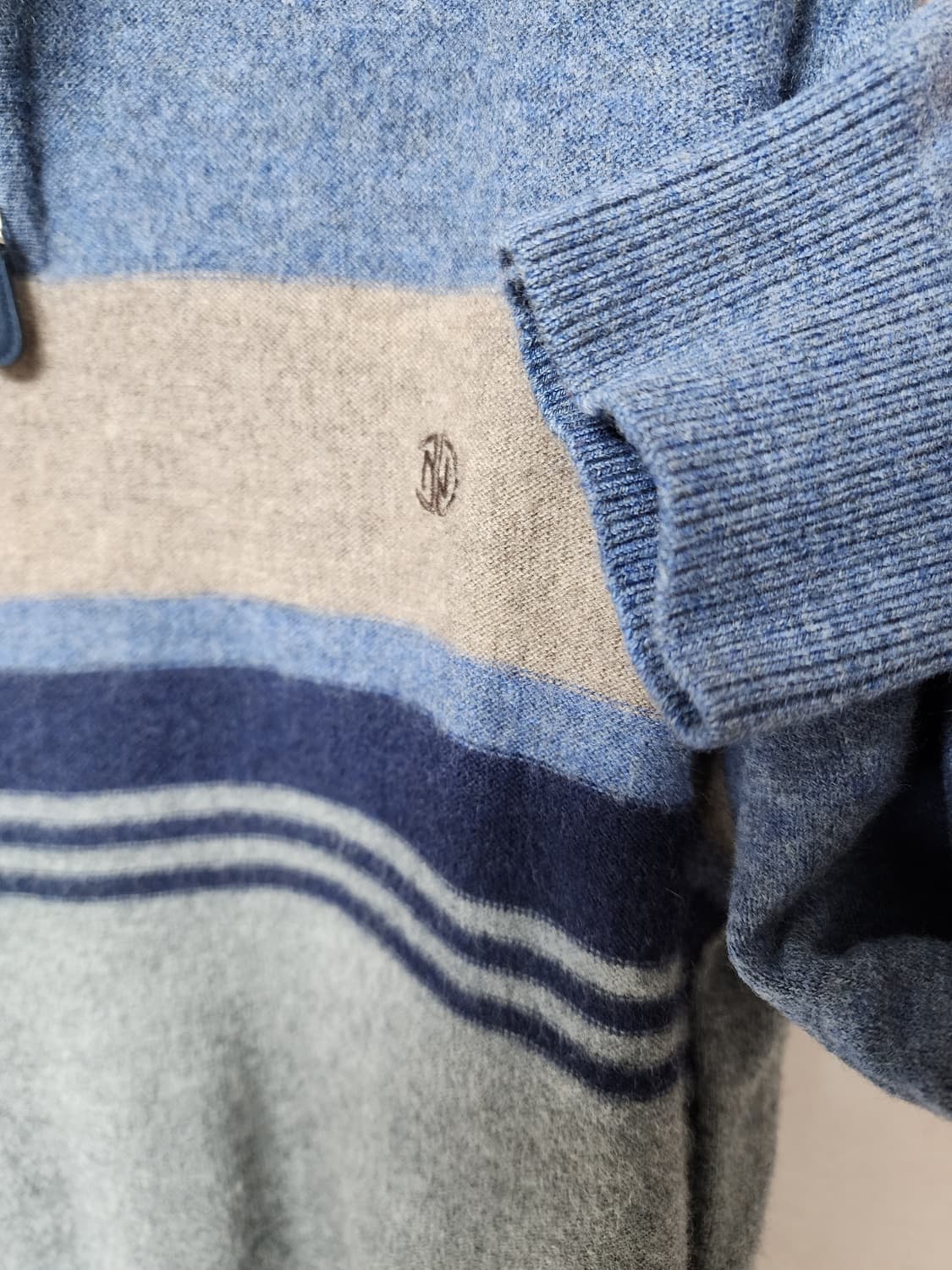 인디어 반집업 니트 상품이미지5