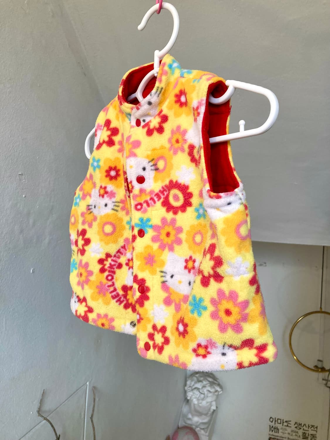 *KIDS* 헬로키티 옐로우 베스트 상품이미지3