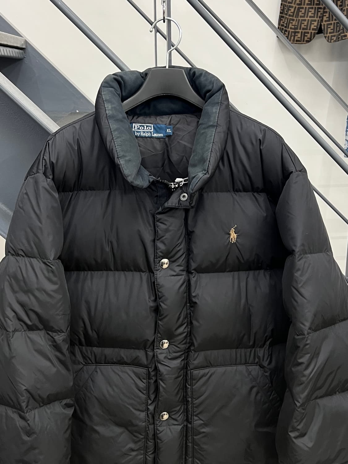 폴로랄프로렌 블랙 구스다운 푸퍼 패딩 상품이미지2