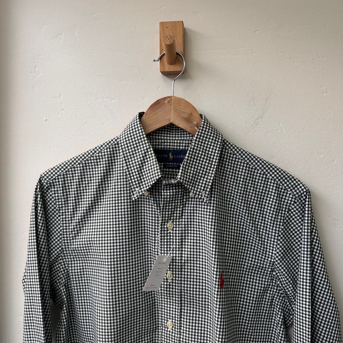 15259 - 폴로 랄프로렌 그린 체크 셔츠 상품이미지1