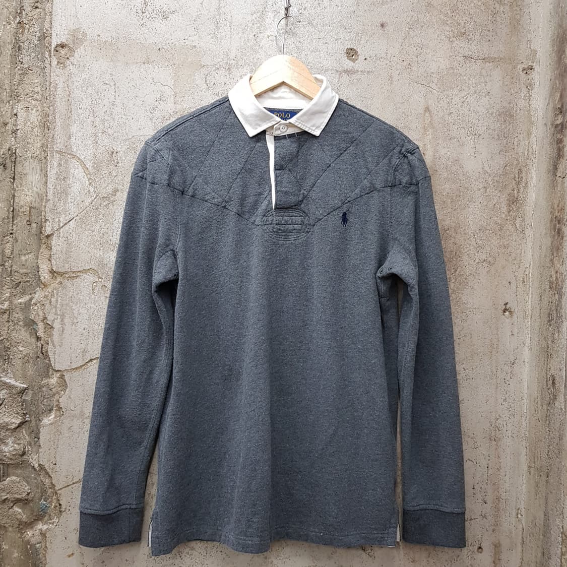 폴로 랄프로렌 커스텀 슬림핏 기모 PK 긴팔티 M사이즈  상품이미지1