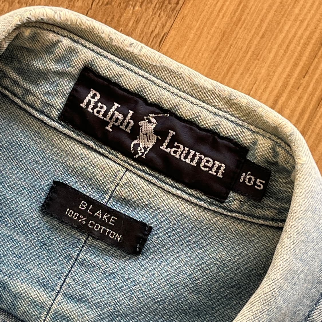 90s 폴로 데님셔츠 [XL / 105~] 상품이미지5
