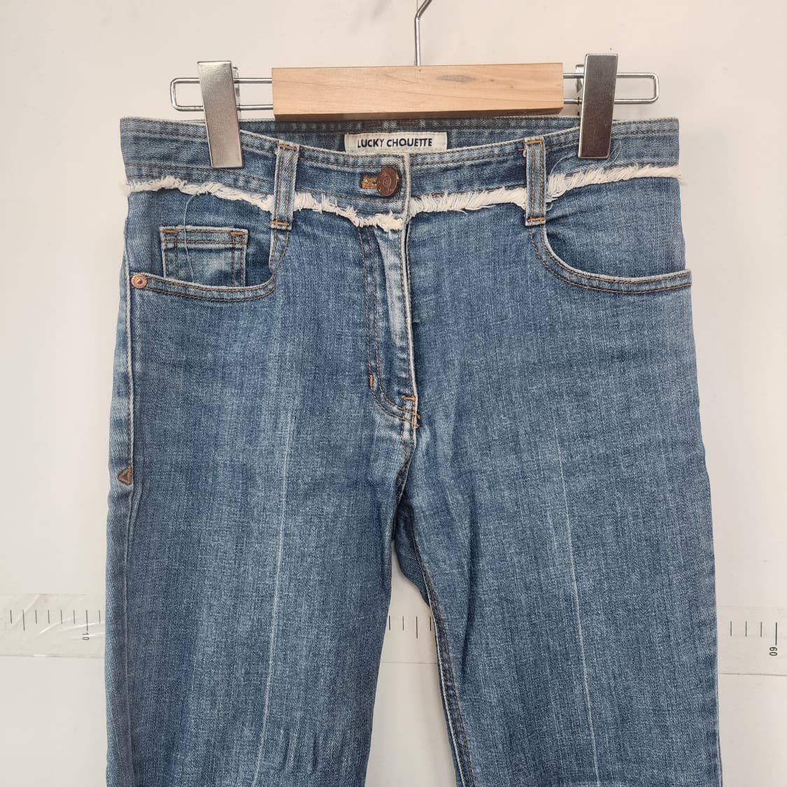 럭키슈에뜨 데님 부츠컷 청바지 상품이미지2