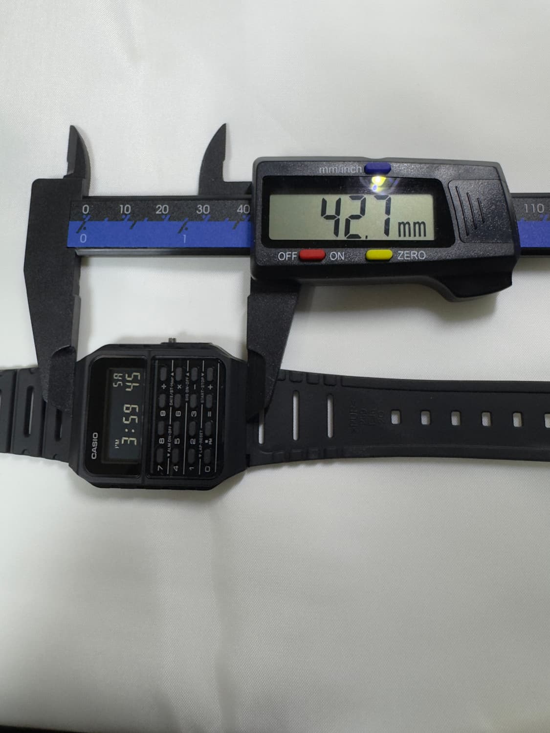 카시오(CASIO) 데이터뱅크 CA-53W 계산기 워치 상품이미지5