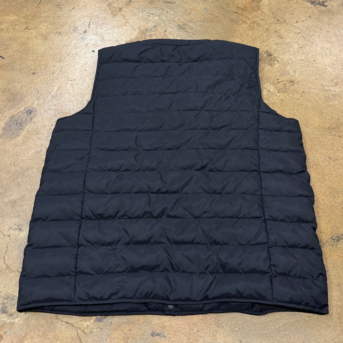 [정품/3XL] 내셔널지오그래픽 검정 패딩 조끼 b16 상품이미지3