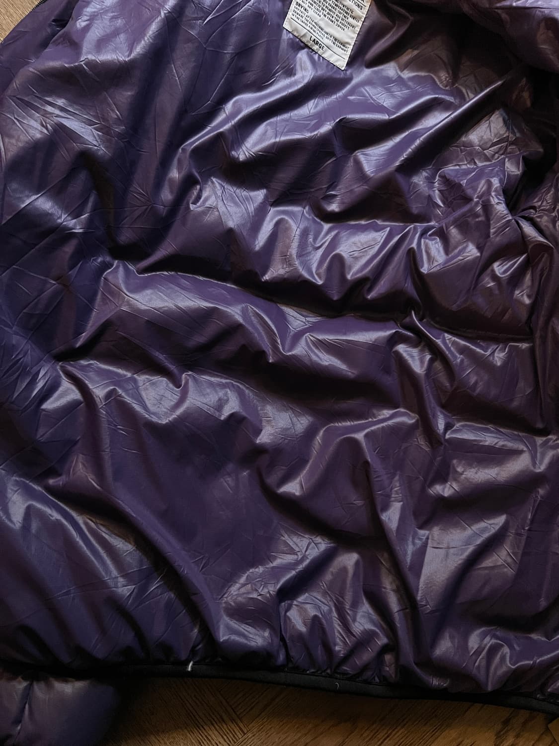 [L]CAMP7 아웃도어 퍼플 다운 경량 패딩 상품이미지7