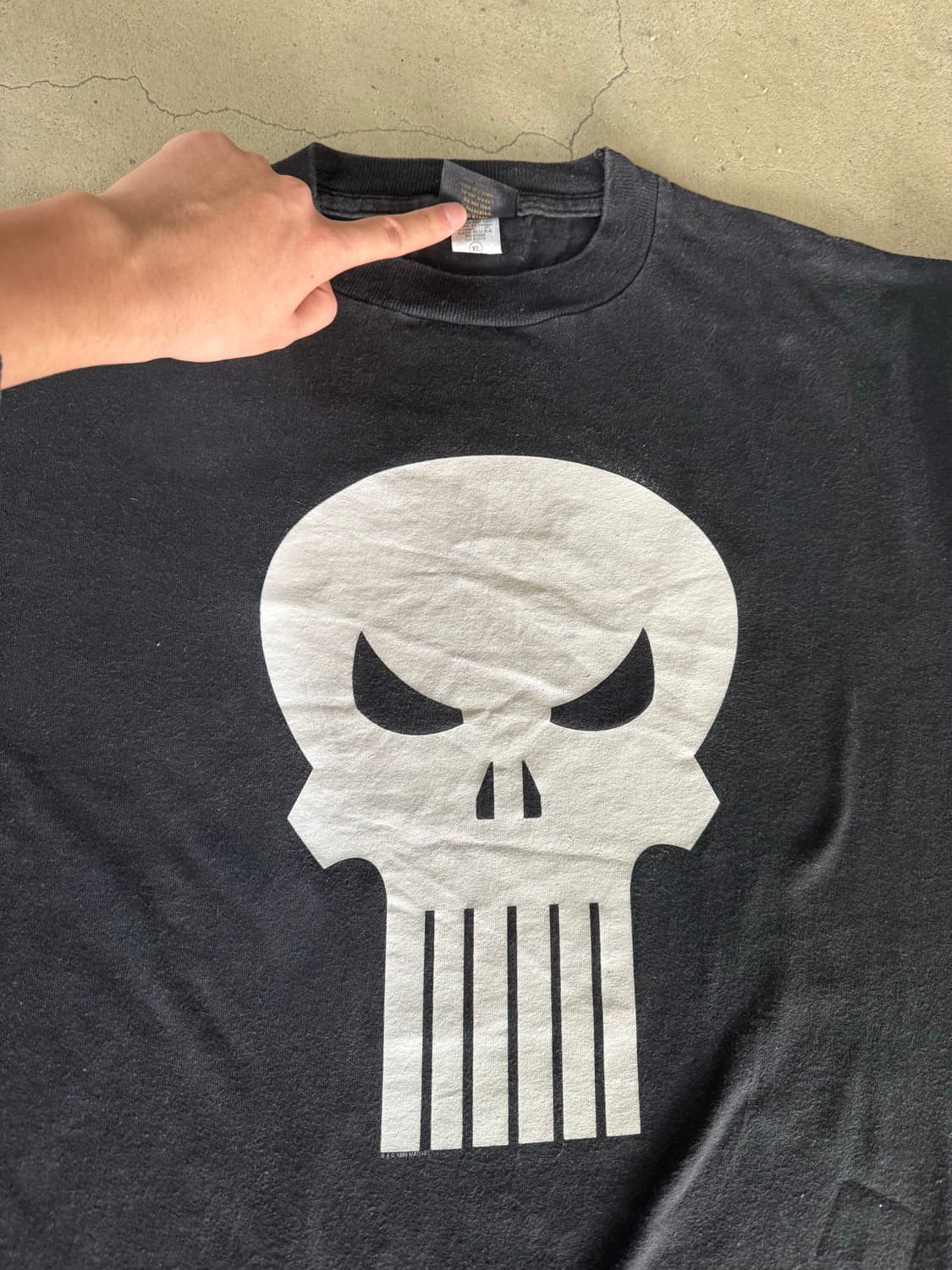 빈티지 퍼니셔 punisher 티셔츠 XL 상품이미지3