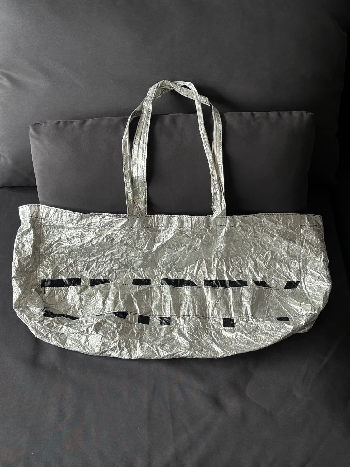 (1회착) 앰프티 실버 토트백 숄더백 상품이미지2