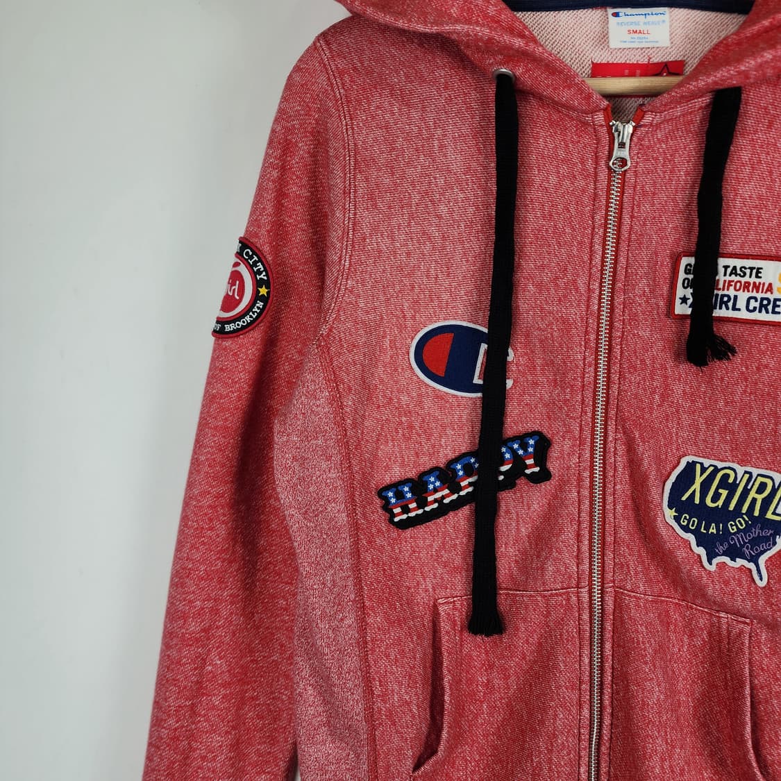 X GIRL×Champion 후드집업 상품이미지5