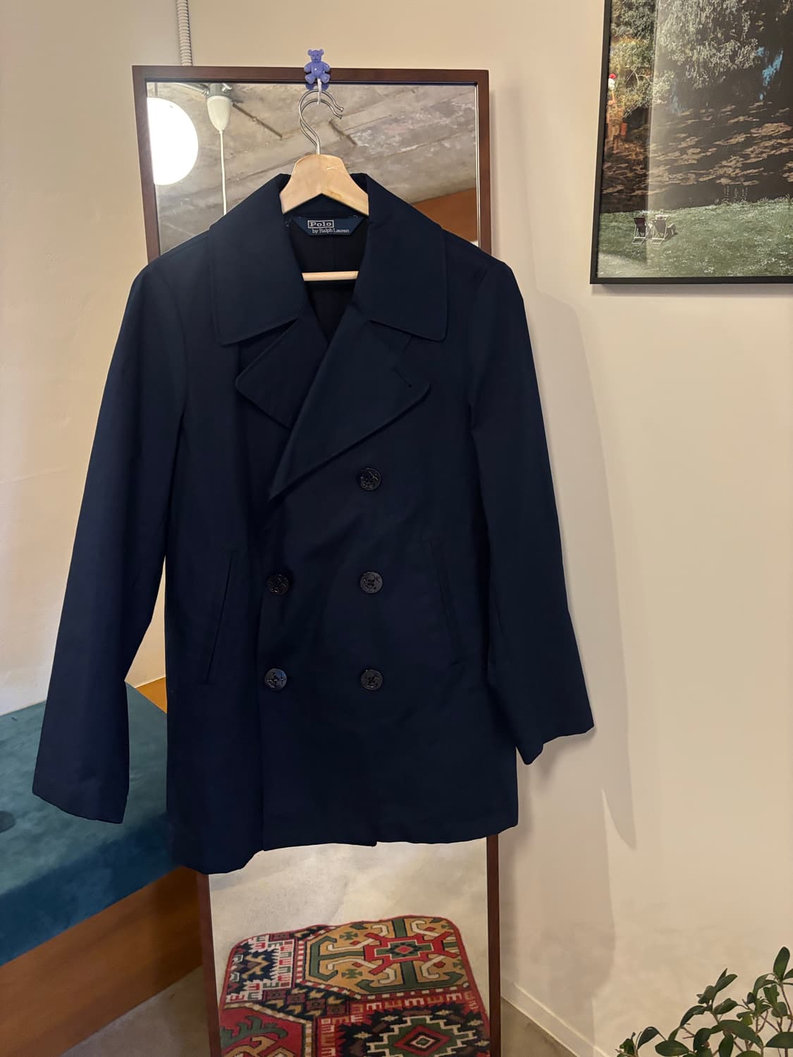 폴로 랄프로렌 네이비 피코트(이태리제) 상품이미지2