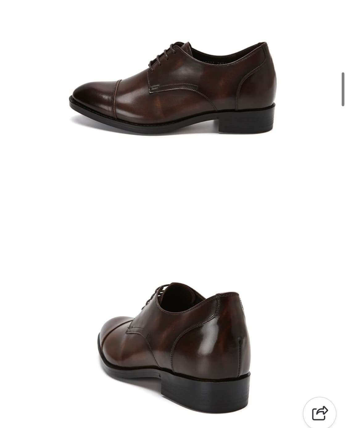 (새상품) 탠디 옴므 소가죽 키높이 옥스퍼드 상품이미지4