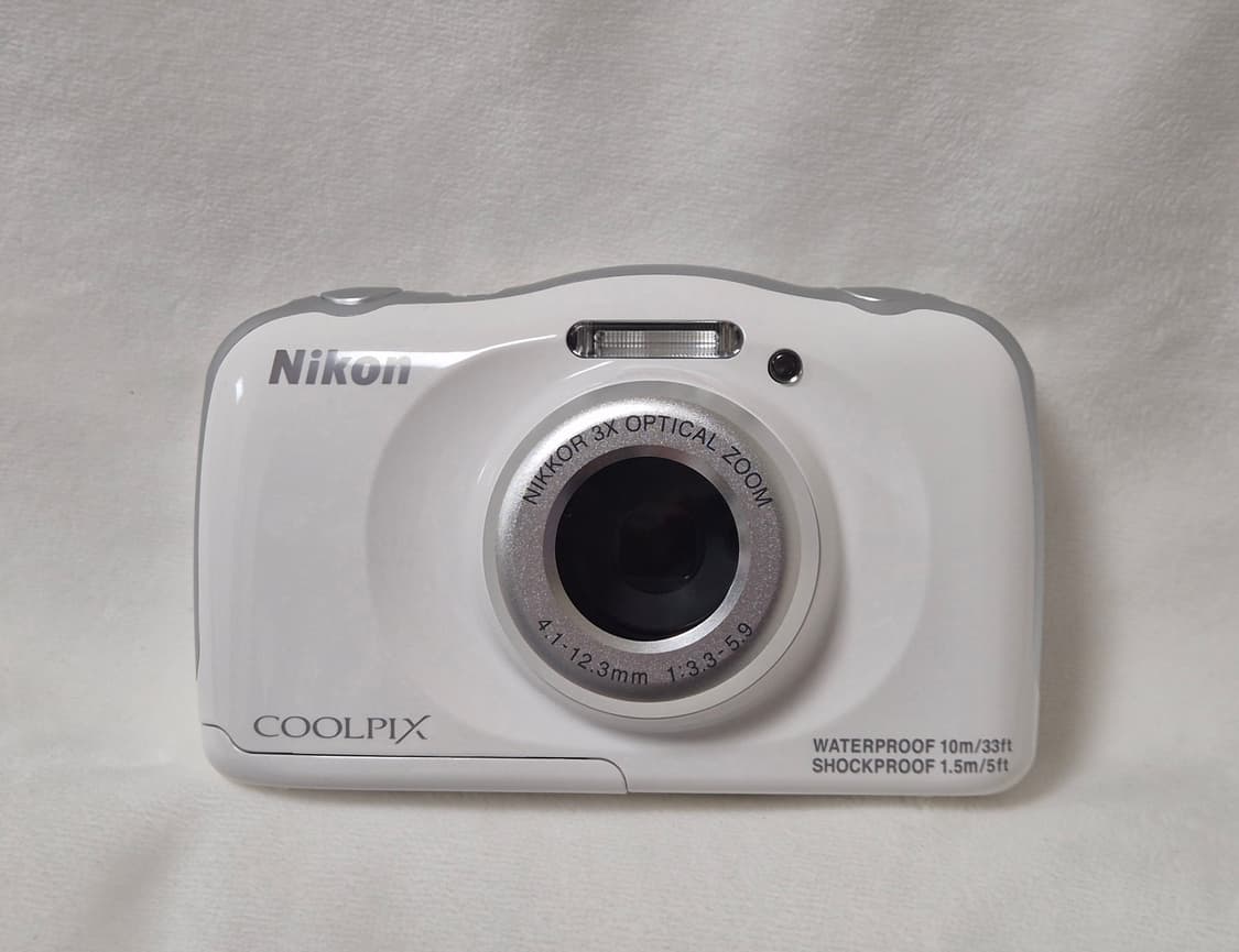 빈티지 디카) 니콘 쿨픽스 S33 화이트 판매 상품이미지1