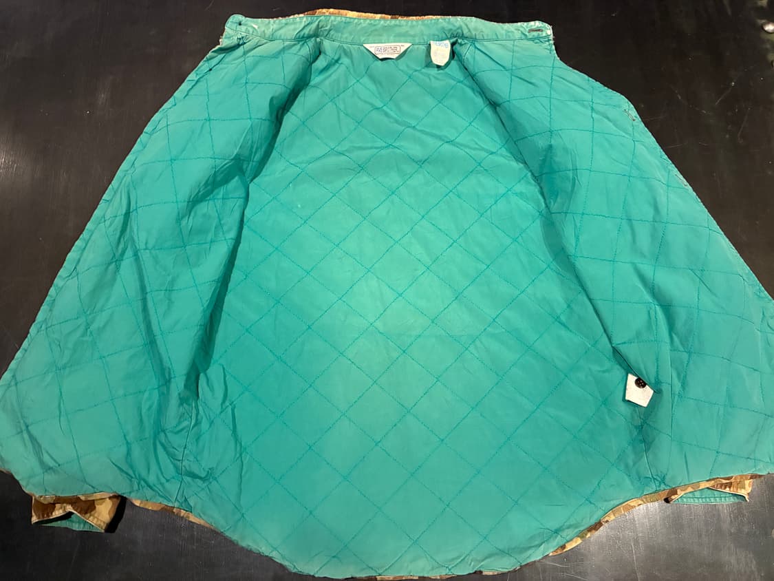 M) five brother 덕 카모 퀼팅 누빔셔츠 상품이미지6