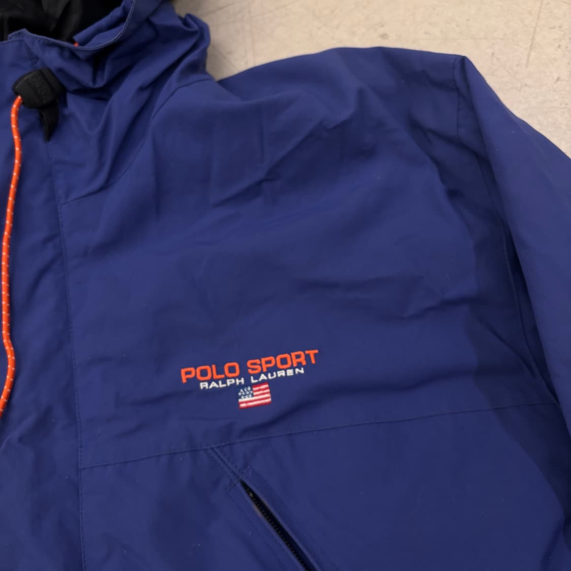 폴로 스포츠 스몰로고 올드스쿨 바람막이 상품이미지3