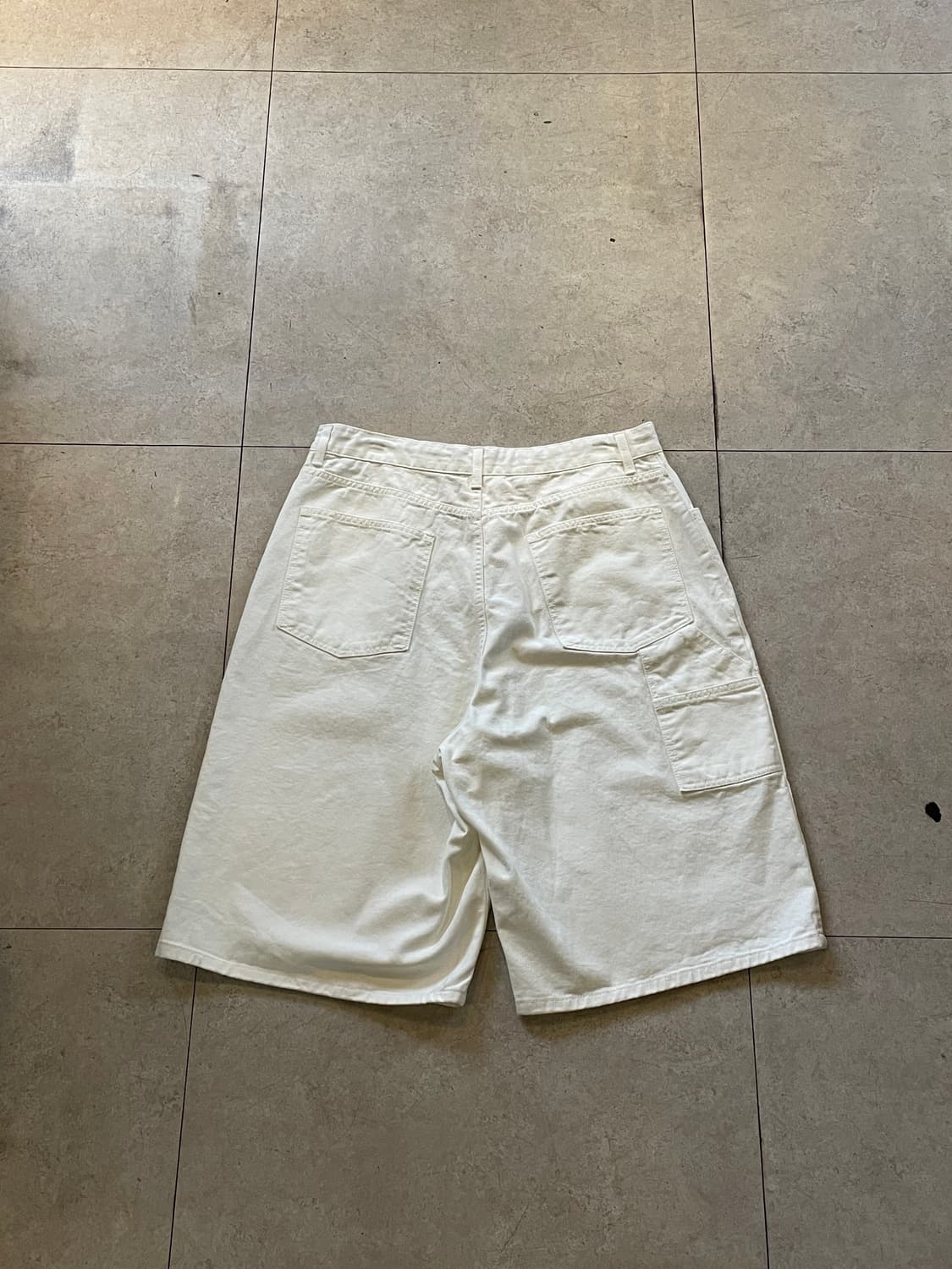 BSRABBIT 비에스래빗 와이드 카펜더 데님 팬츠 상품이미지1