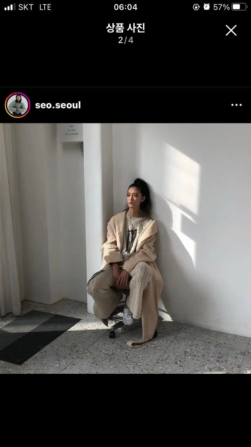 seo 에스이오 부클레 로브 코트 상품이미지2