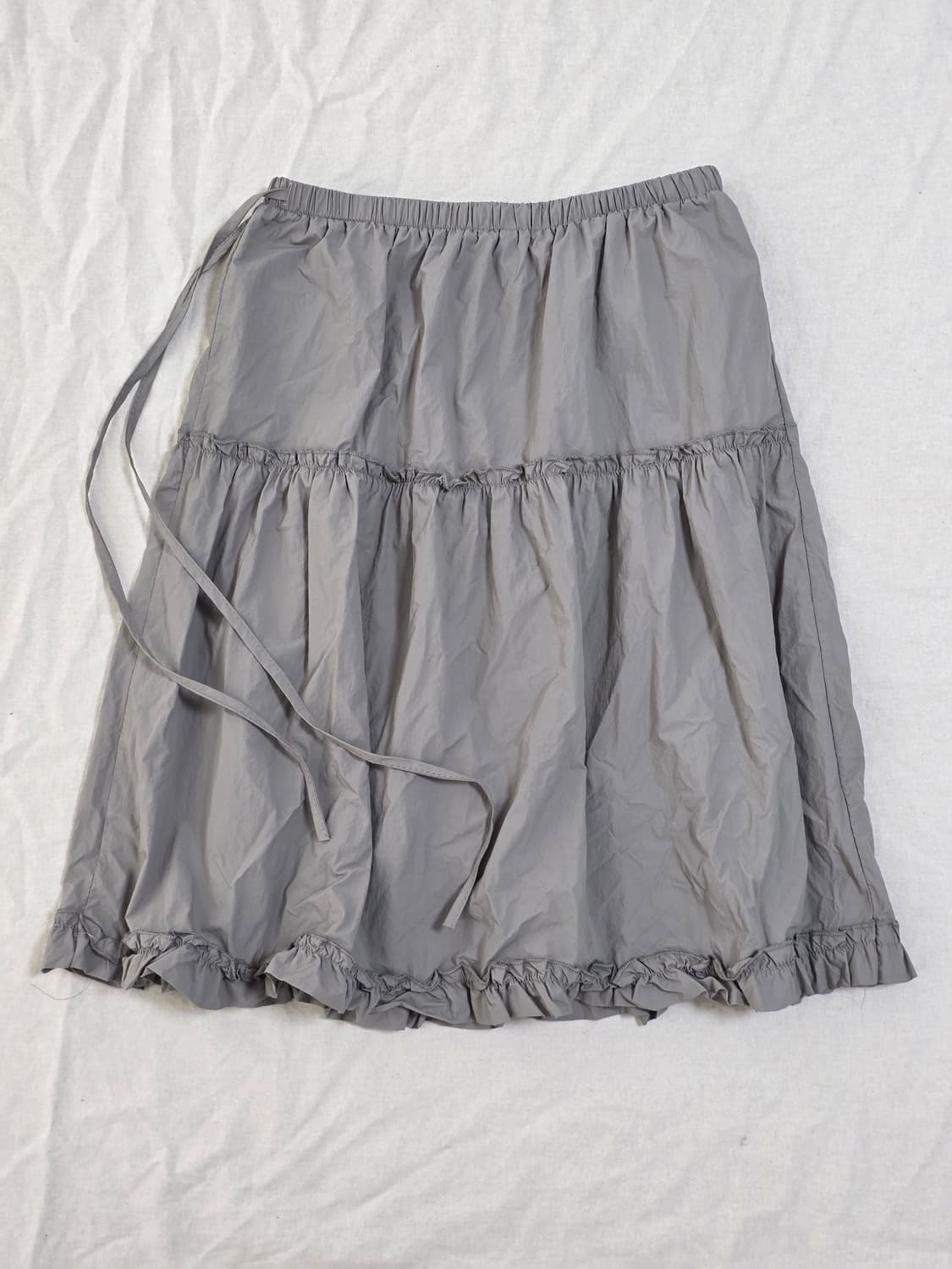 NYUNYU 뉴뉴하우스 프릴 바스락 스커트 상품이미지1