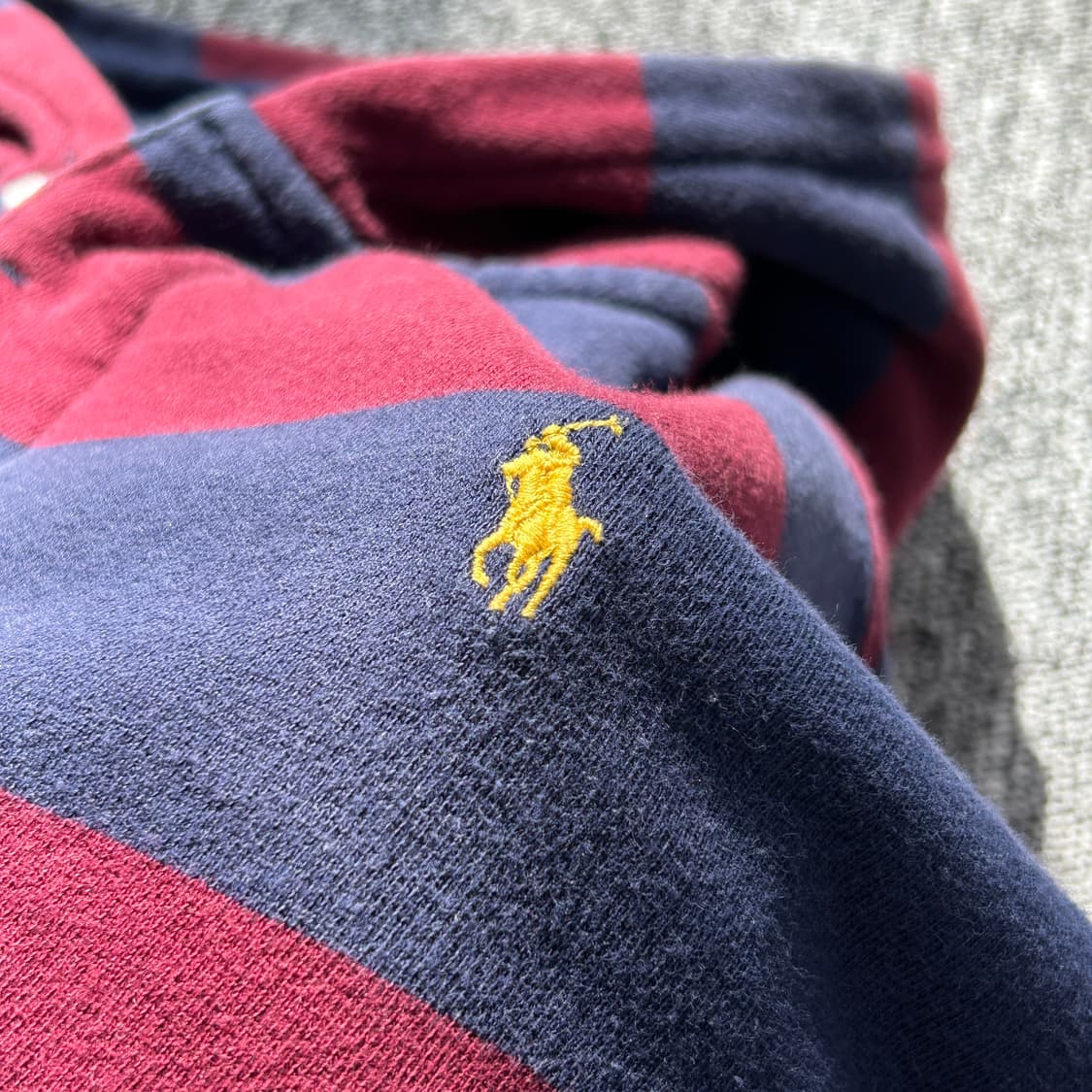 폴로 랄프로렌 스트라이프 럭비 후드티 상품이미지3