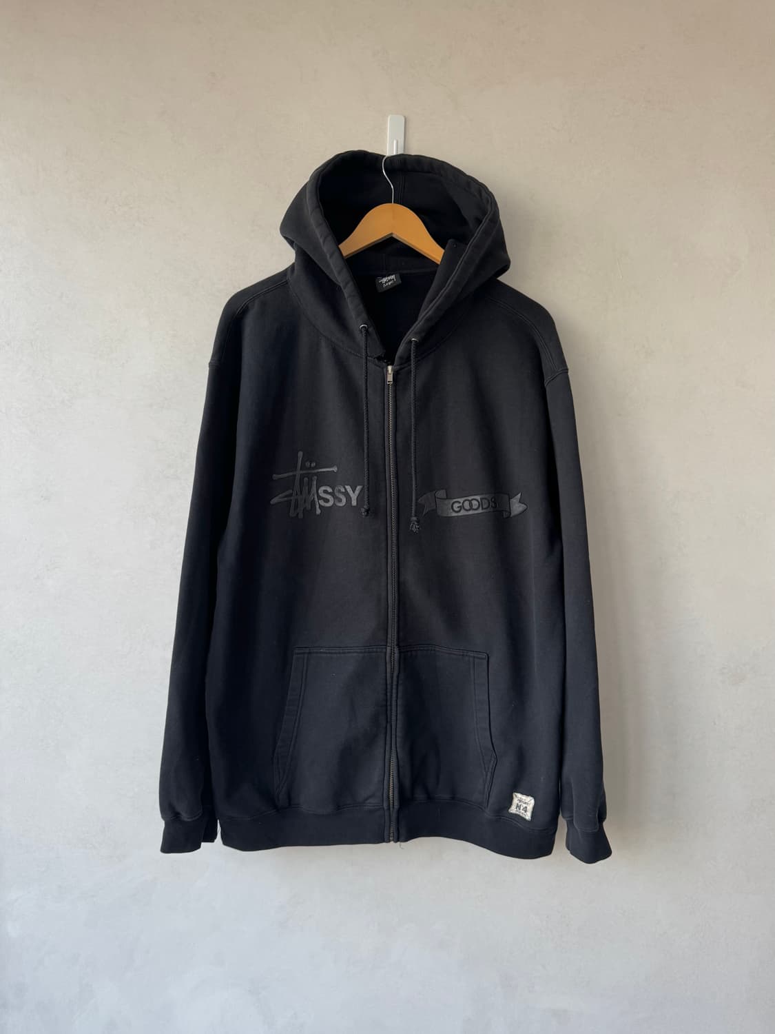 00s 스투시 x Goods 4th Anniversary 후드집업 상품이미지1