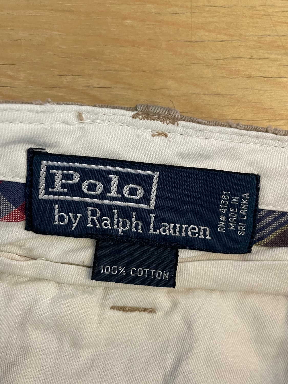 폴로 랄프로렌 베이지 반바지 상품이미지2