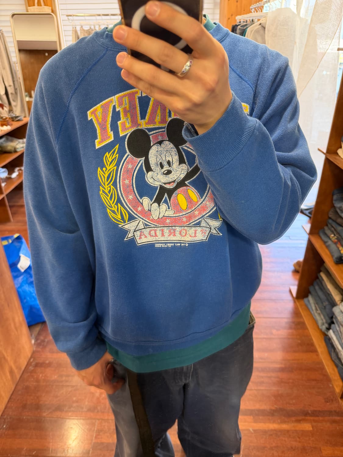 80s) Mickey (velva sheen USA 50/50) 상품이미지6
