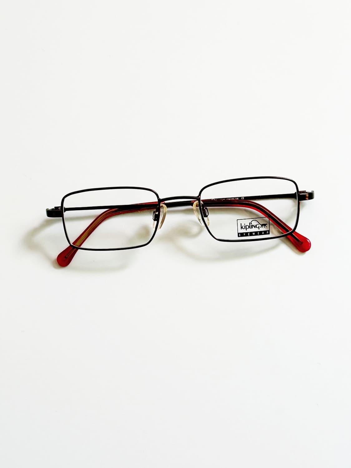 90s KIPLING 슬림 메탈 스퀘어 빈티지 안경 상품이미지1