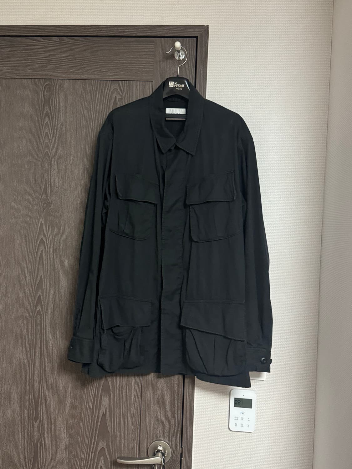 시오타 스톤바이오 정글퍼티그 자켓 블랙 상품이미지5