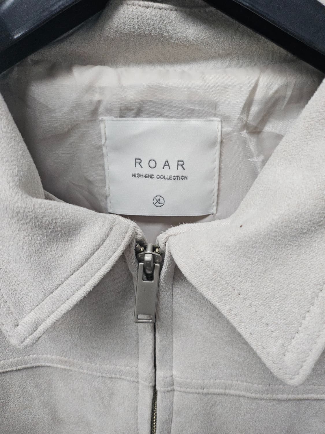 ROAR 스웨이드 스타일 자켓 아이보리  XL 상품이미지2