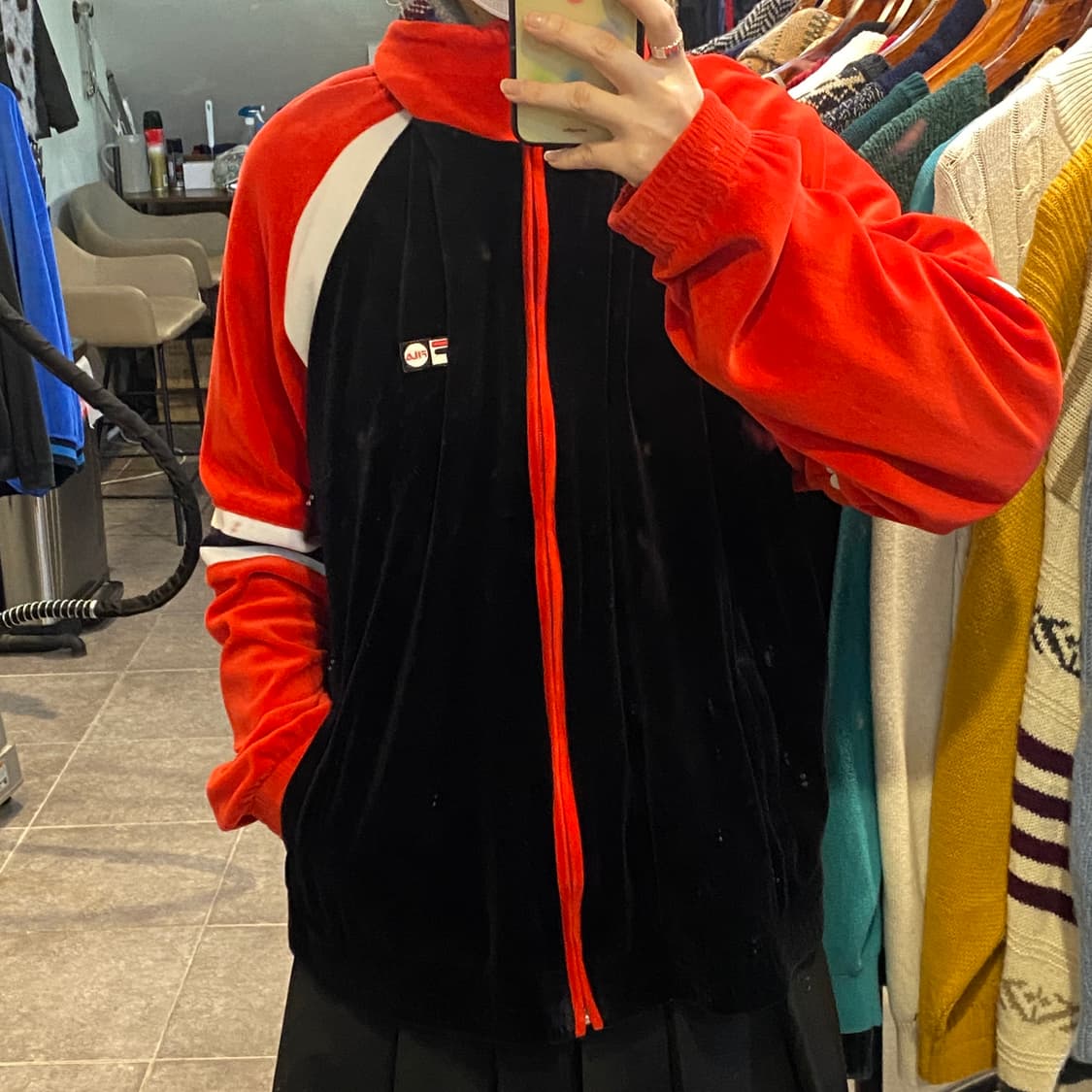 [NO.9] FILA 벨벳 져지  상품이미지1