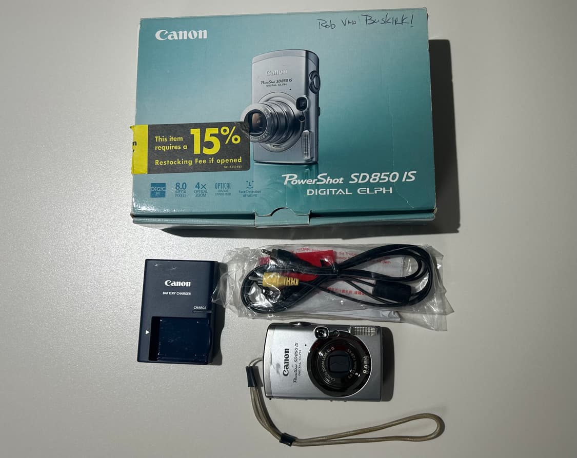 [풀박스] 캐논 파워샷 SD 850 IS (익시810/ 익서 스950) 상품이미지9