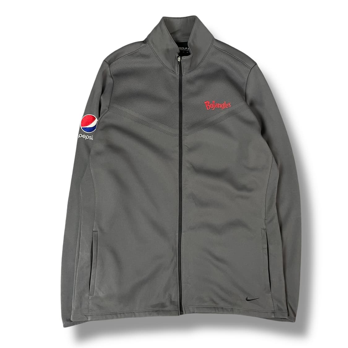 나이키 Bojangles 자수 로고 드라이핏 기모 그레이 집업 XXL 상품이미지1