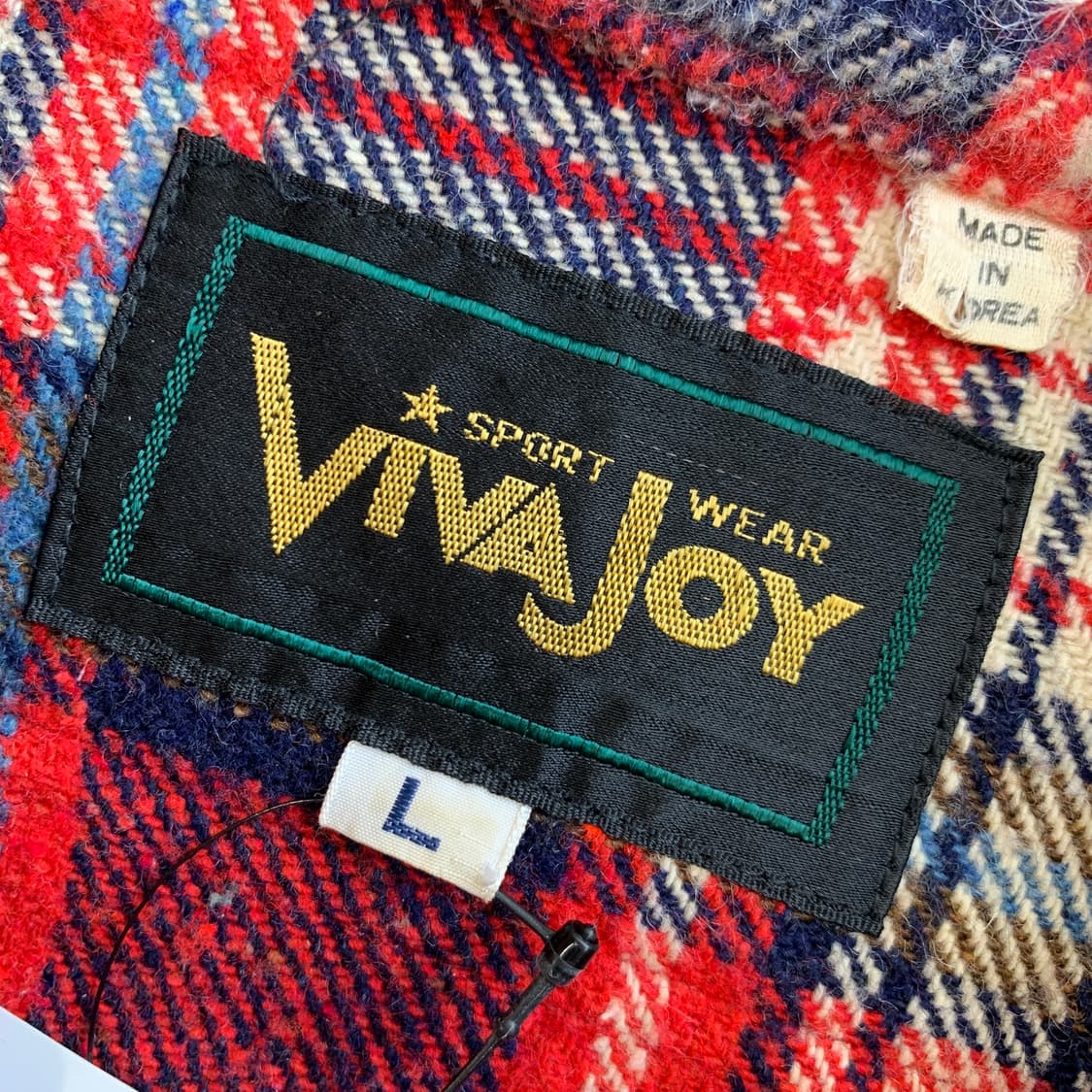 VIVA JOY 펜들턴 체크 아웃포켓 셔츠 자켓  1684 상품이미지7